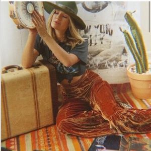 Free people Say La Vie Wide-Leg Pants NWT